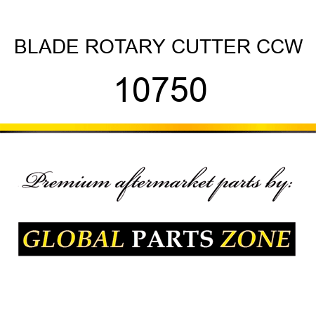 BLADE ROTARY CUTTER CCW 10750