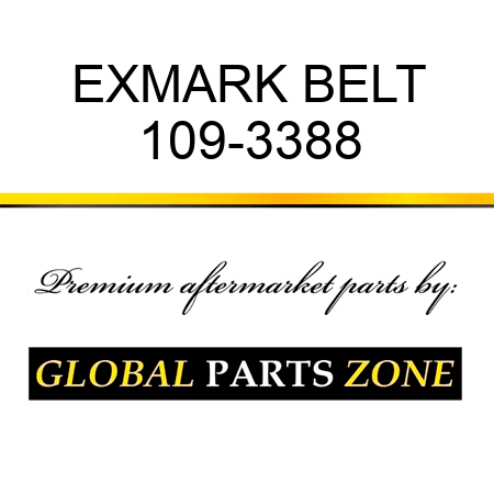 EXMARK BELT 109-3388