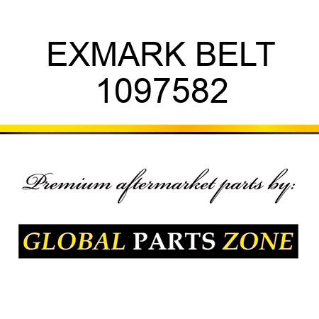 EXMARK BELT 1097582