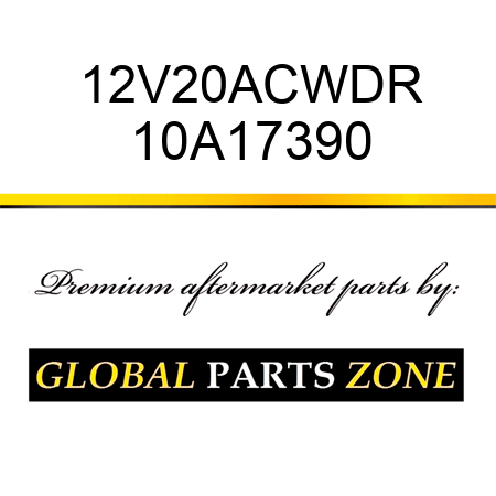 12V20ACWDR 10A17390