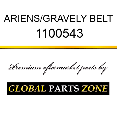 ARIENS/GRAVELY BELT 1100543