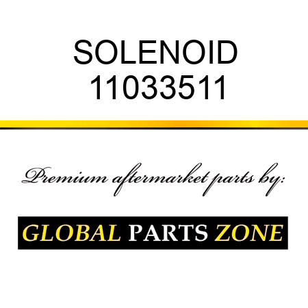 SOLENOID 11033511