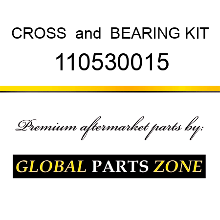 CROSS & BEARING KIT 110530015