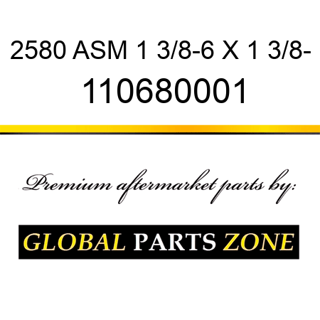 2580 ASM 1 3/8-6 X 1 3/8- 110680001