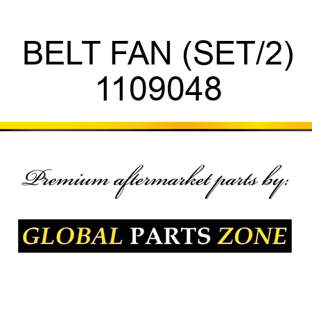 BELT FAN (SET/2) 1109048