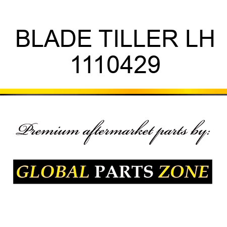 BLADE TILLER LH 1110429