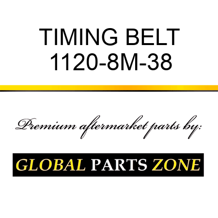 TIMING BELT 1120-8M-38