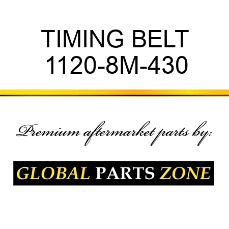 TIMING BELT 1120-8M-430