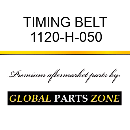 TIMING BELT 1120-H-050