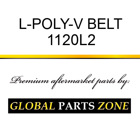 L-POLY-V BELT 1120L2