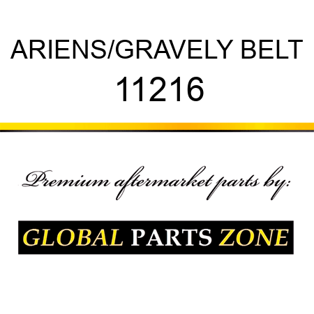 ARIENS/GRAVELY BELT 11216