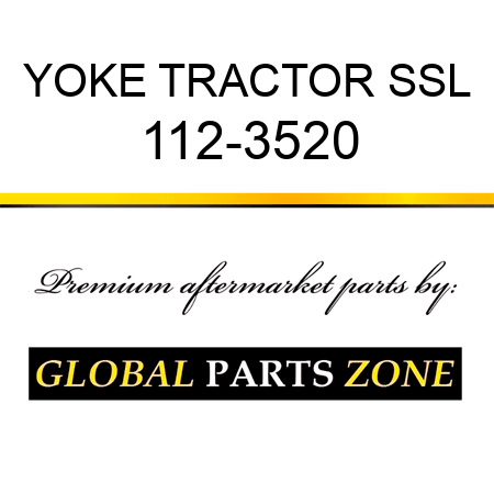 YOKE TRACTOR SSL 112-3520