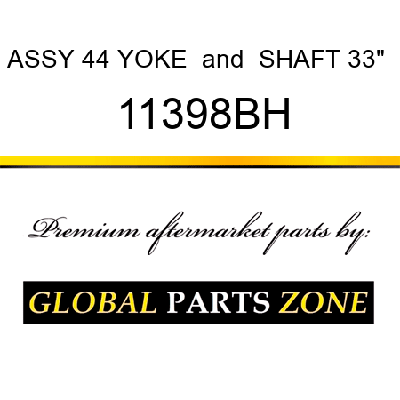 ASSY 44 YOKE & SHAFT 33