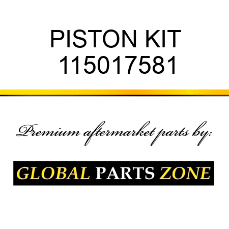 PISTON KIT 115017581