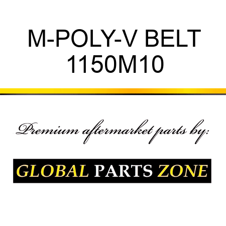 M-POLY-V BELT 1150M10