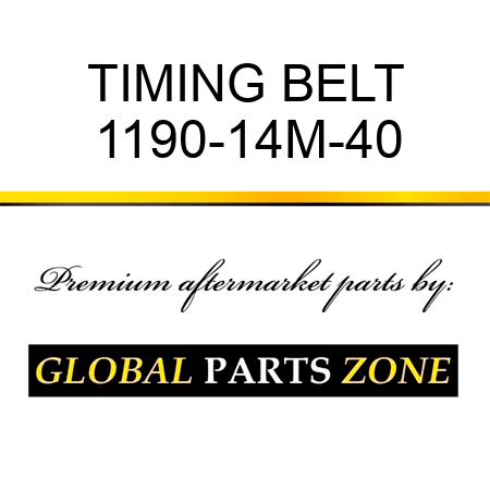 TIMING BELT 1190-14M-40