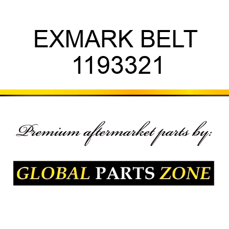 EXMARK BELT 1193321