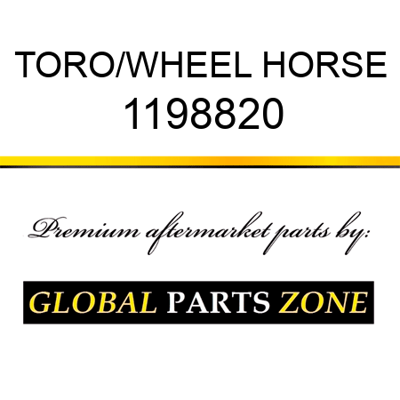 TORO/WHEEL HORSE 1198820