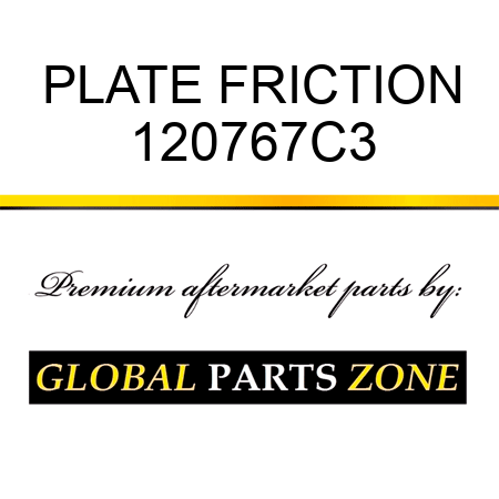 PLATE FRICTION 120767C3