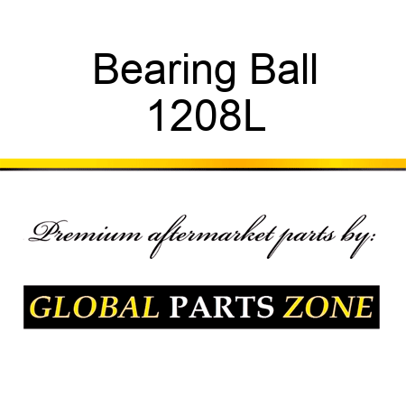 Bearing Ball 1208L