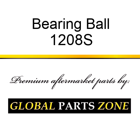 Bearing Ball 1208S