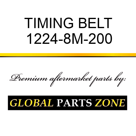 TIMING BELT 1224-8M-200