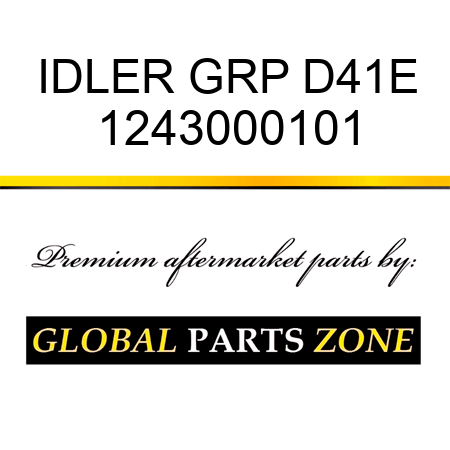 IDLER GRP D41E 1243000101