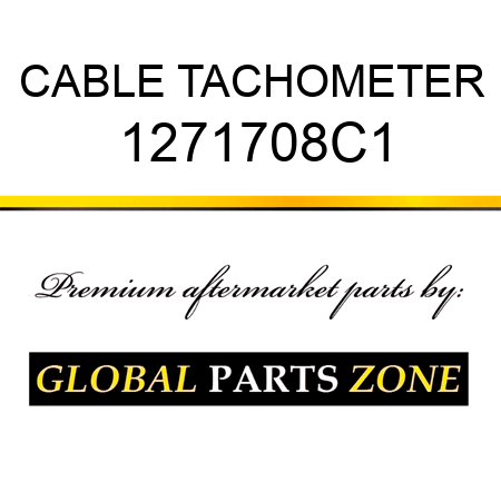 CABLE TACHOMETER 1271708C1