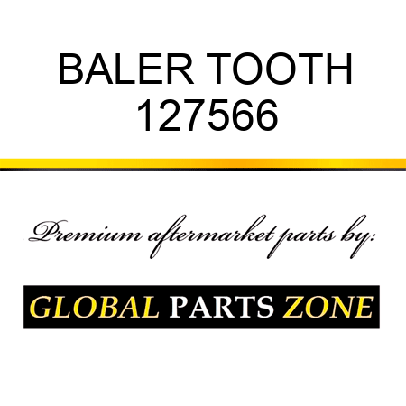 BALER TOOTH 127566