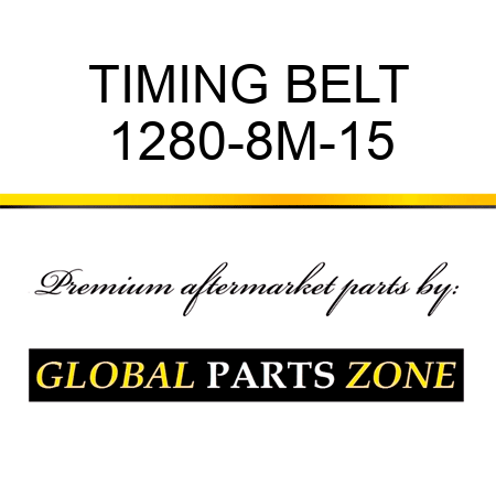 TIMING BELT 1280-8M-15