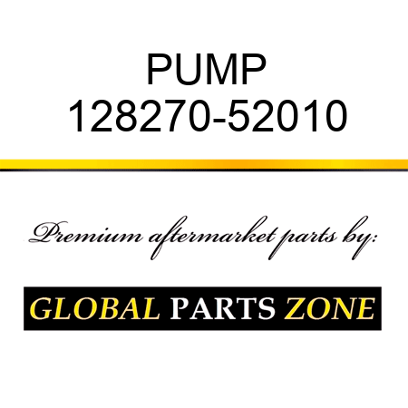 PUMP 128270-52010