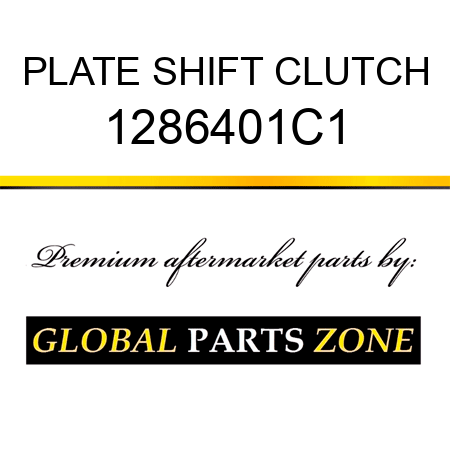 PLATE SHIFT CLUTCH 1286401C1