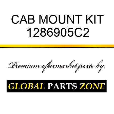 CAB MOUNT KIT 1286905C2