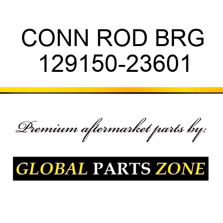 CONN ROD BRG 129150-23601