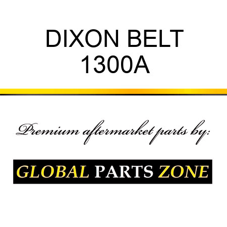 DIXON BELT 1300A