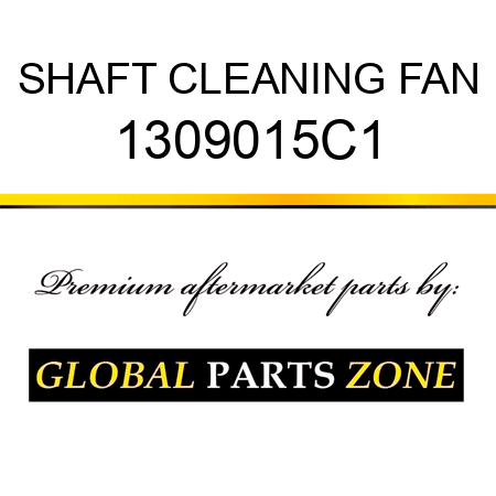 SHAFT CLEANING FAN 1309015C1