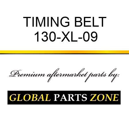 TIMING BELT 130-XL-09