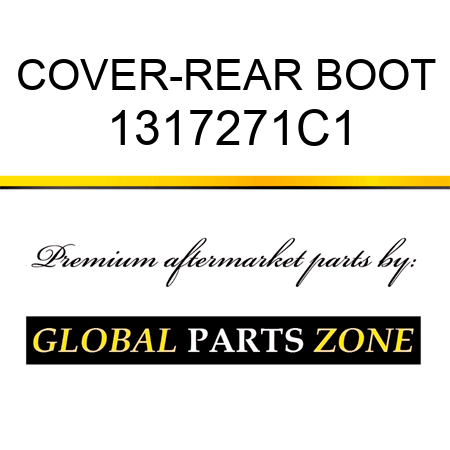 COVER-REAR BOOT 1317271C1