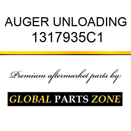 AUGER UNLOADING 1317935C1