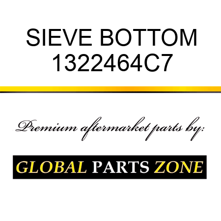 SIEVE BOTTOM 1322464C7