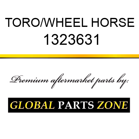 TORO/WHEEL HORSE 1323631