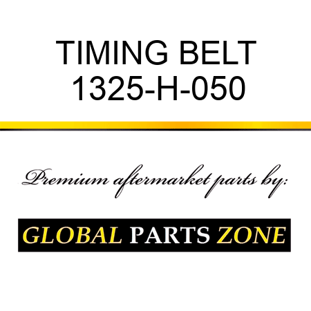 TIMING BELT 1325-H-050