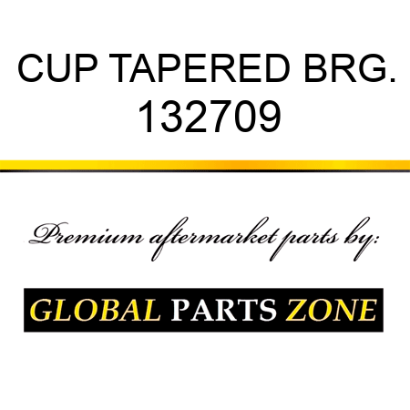 CUP TAPERED BRG. 132709