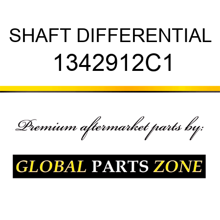 SHAFT DIFFERENTIAL 1342912C1