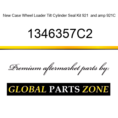 New Case Wheel Loader Tilt Cylinder Seal Kit 921 & 921C 1346357C2