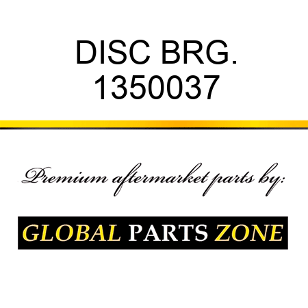 DISC BRG. 1350037