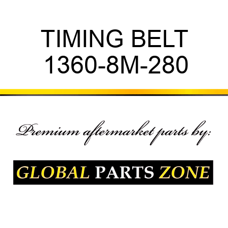 TIMING BELT 1360-8M-280