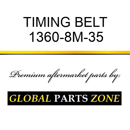 TIMING BELT 1360-8M-35