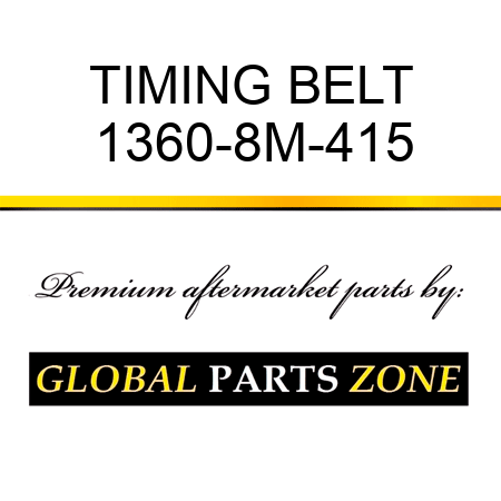 TIMING BELT 1360-8M-415