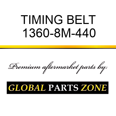 TIMING BELT 1360-8M-440